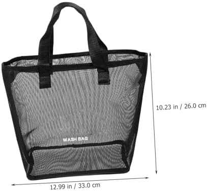 JECOMPRIS Hanging Mesh Toiletry Bag
