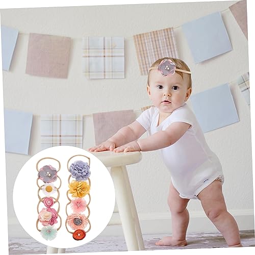 MERRYHAPY 10pcs Baby Headband Flower Set for Kids