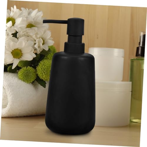 VALICLUD Ceramic Refillable Soap Dispenser for Shampoo Lotion and Hand Soap