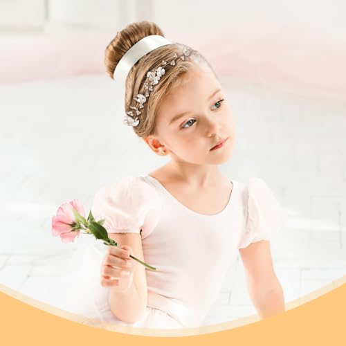 Elegant Orchid Pearl Headpiece for Girls and Women