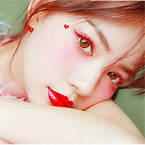 Go Ho Heart Shape Red Liquid Eyeliner Stamp