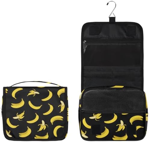 Travel Toiletry Bag for Boys - Banana Yellow Waterproof Dopp Kit