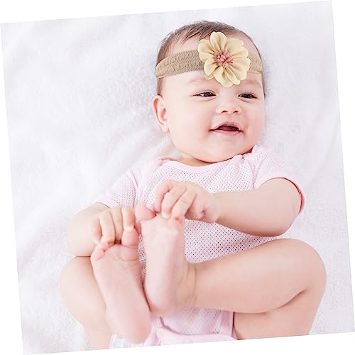 SUPVOX 3pcs Bowknot Flower Hairband Set for Kids