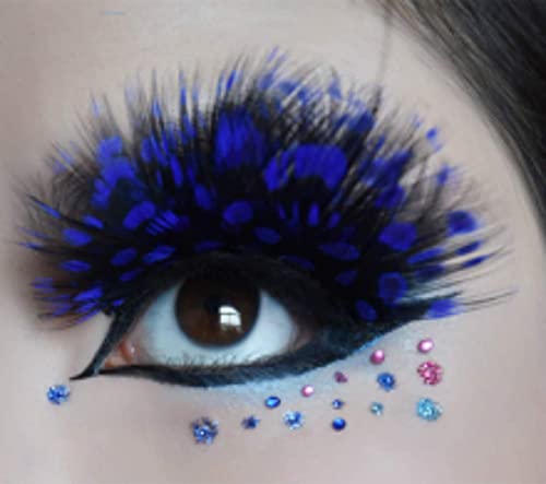 Dorisue Mermaid Party Lashes Dark Blue 3D False Eyelashes