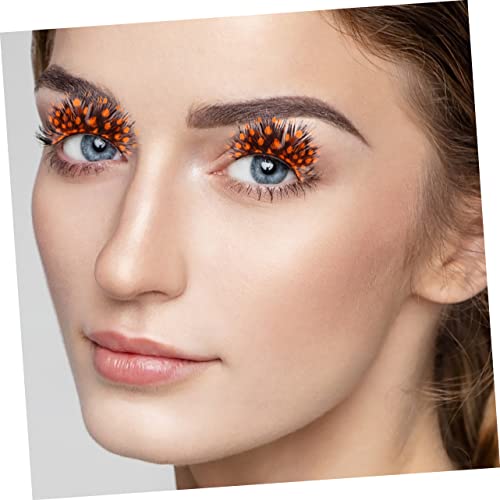 NOLITOY Fancy Eyelashes 2 Pairs for Prom Halloween Costume