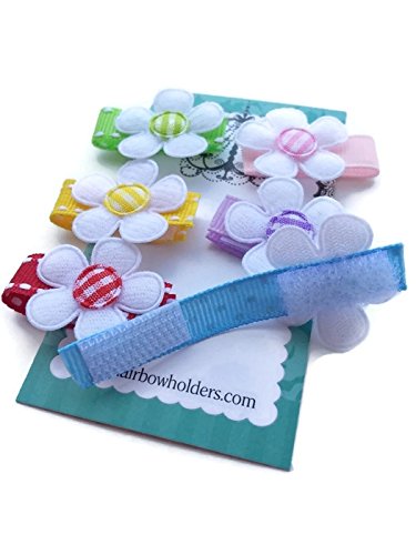 Soft No Metal Hair Bow Holders for Baby Girls