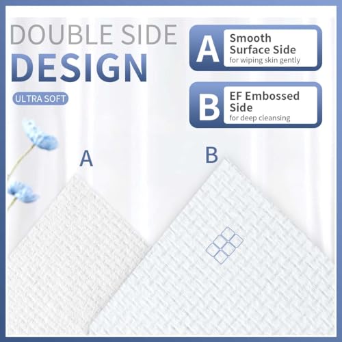 Poplar Pine Valley Hyaluronic Acid Facial Cleaning Towels 50 Ct
