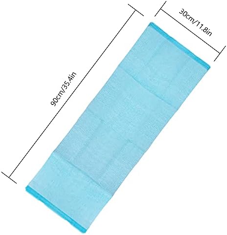 8Pcs 35 Inch Exfoliating Bath Cloths for Skin Care
