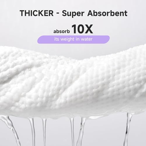 Umisleep 3 Pack Microfiber Hair Towel Wrap for Curly Hair 1