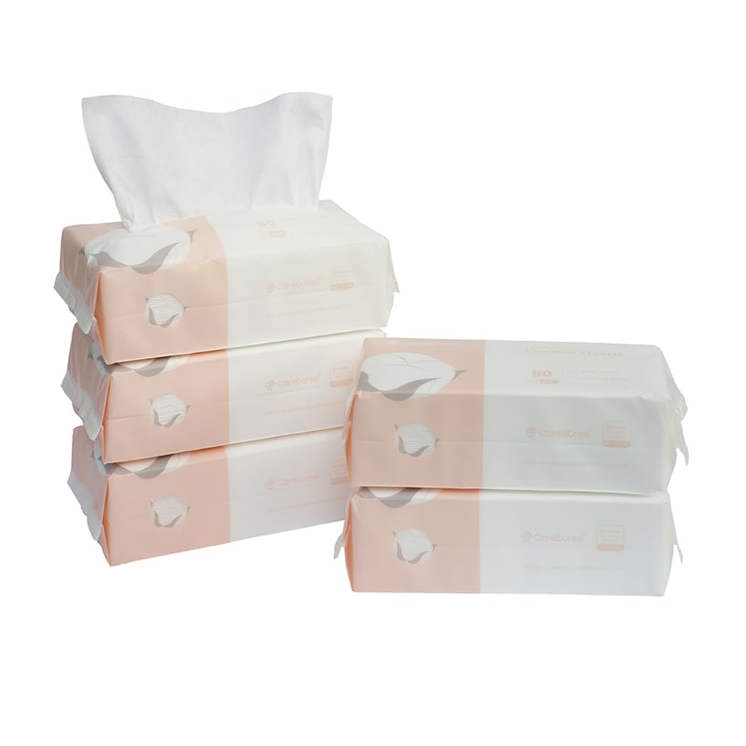Careboree Extra Thick Dry Wipe Towel 5 Pack
