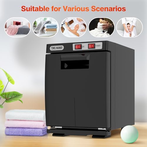 Utenzi Hot Towel Warmer 5L Black with Adjustable Temp