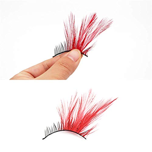 Aimeely Exaggerated Slim Feather False Eyelashes 2