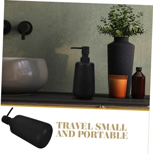 VALICLUD Ceramic Refillable Soap Dispenser for Shampoo Lotion and Hand Soap