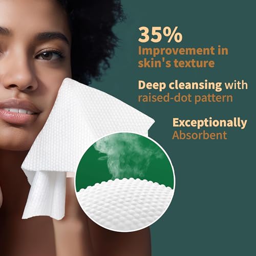 Ourmed Life Disposable Face Towels 60 Count Unscented 10x10 Inch