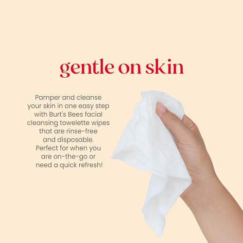 Burts Bees Aloe Vera Face Wipes 30 Ct 3-Pack 1
