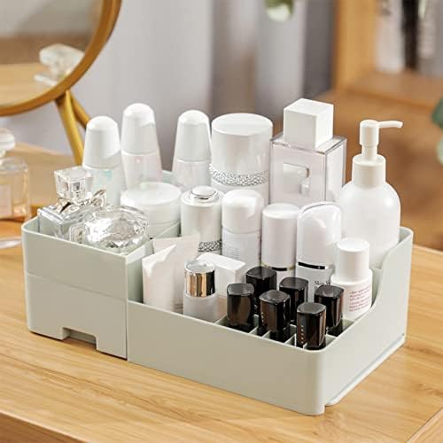 Large Capacity Makeup Organizer for Vanity with Handle