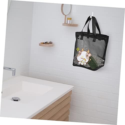 Nylon Mesh Toiletry Bag - Portable Shower Organizer