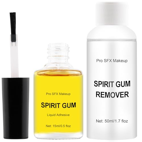 Spirit Gum Adhesive Remover Combo Kit for SFX Makeup