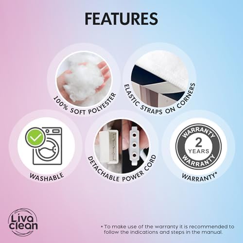 LivaClean Massage Table Warmer with 3 Settings