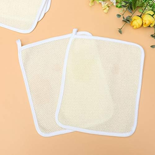 SOESFOUFU Exfoliating Bath Towel Set 5pcs