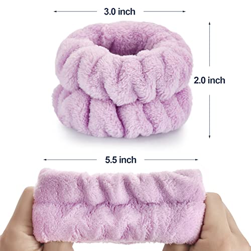 Dorbetar 8 Pcs Wrist Towels for Face Washing 1