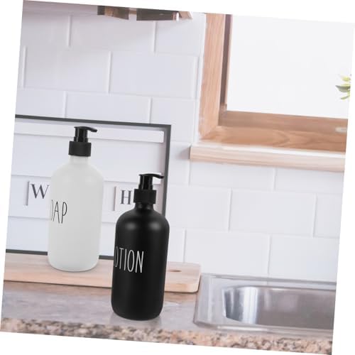 HAKIDZEL 2Pcs Refillable Shampoo Pump Dispenser 1