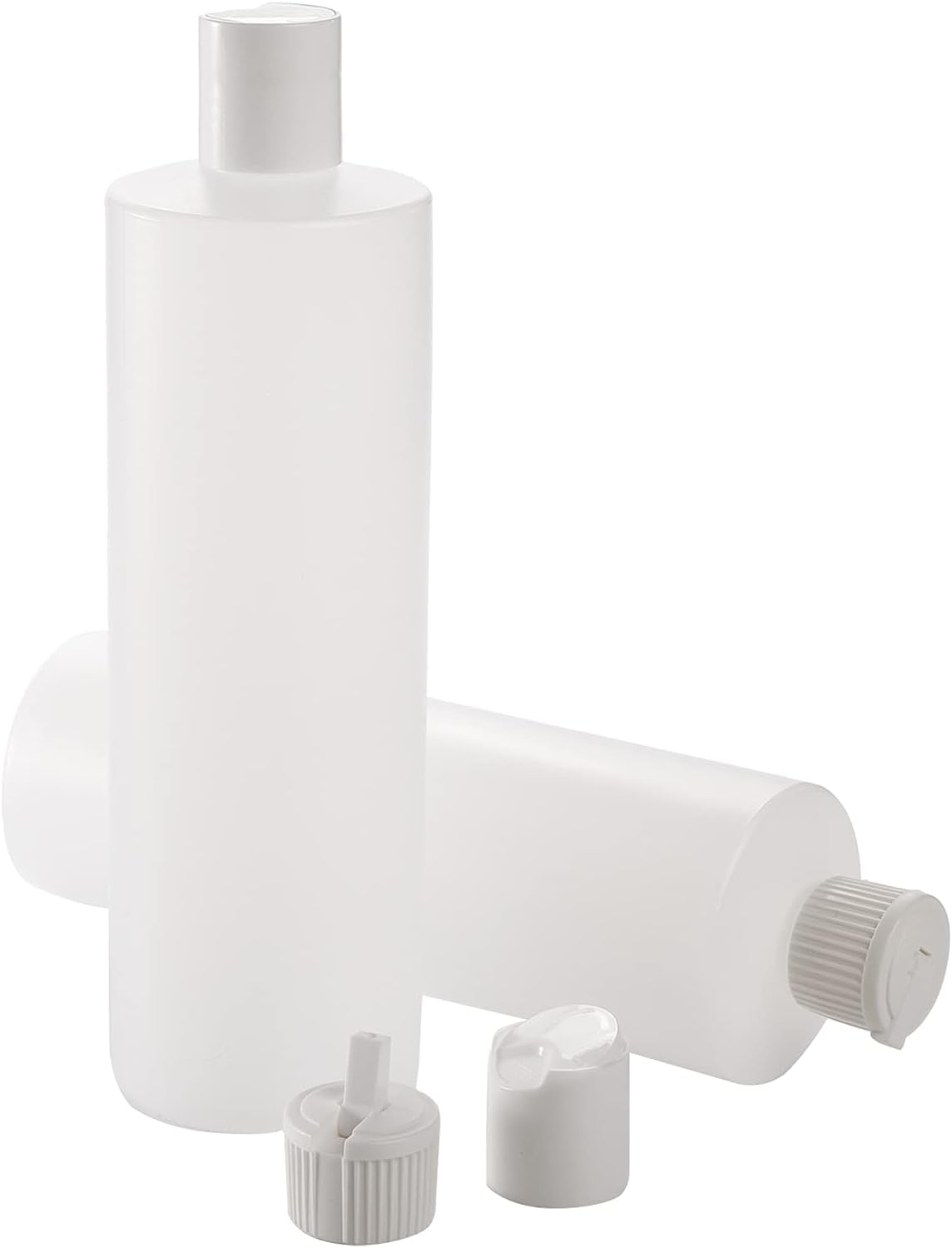 Bekith 12-Pack 16oz Refillable Squeeze Bottles BPA Free