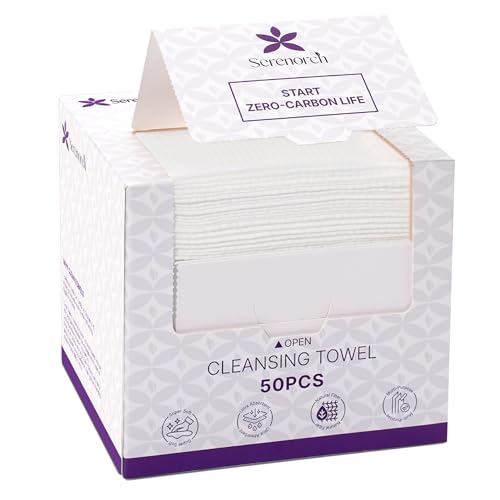 Serenorch Disposable Face Towelettes 10x12 50 Count