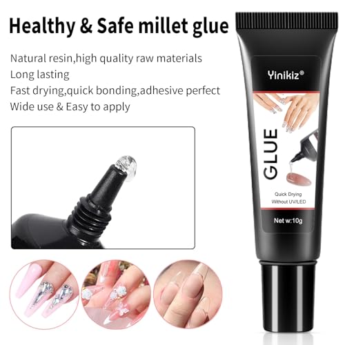 Wumawu Nail Glue Gel with Remover 10g 10ml Set