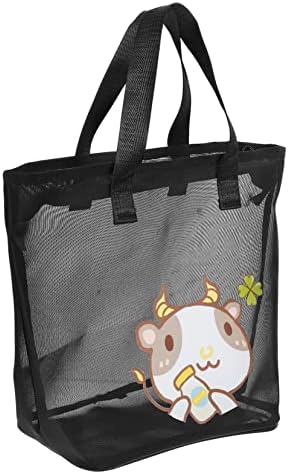 Nylon Mesh Toiletry Bag - Portable Shower Organizer