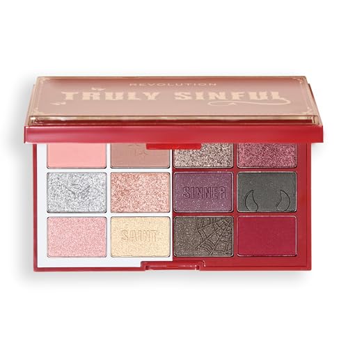 Revolution Beauty Truly Sinful Blood Eyeshadow Palette