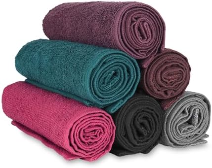 Arkwright Bleach Proof Salon Towels - 12 Pack 16x27in Black