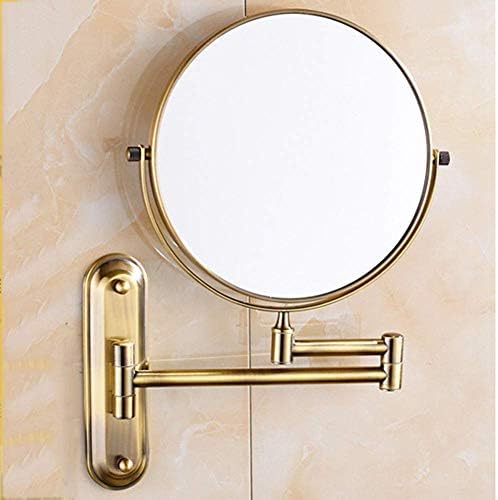 DEIHGE Wall Mounted Vanity Mirror with Magnification