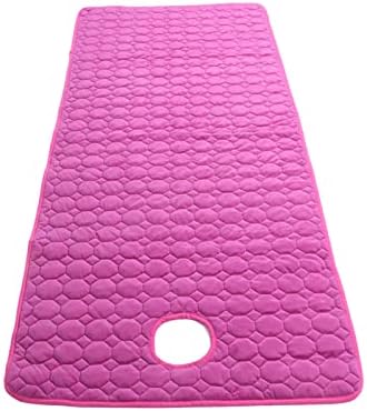 Topyond Massage Table Topper Soft Comfortable Lash Bed Pad with Hole