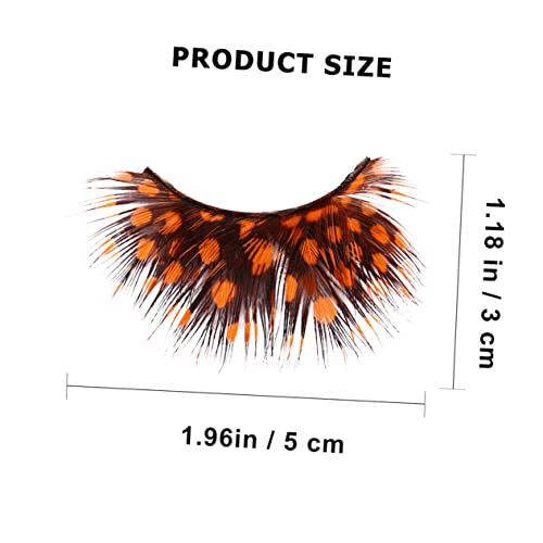 Ipetboom 2 Pairs Dramatic False Lashes for Parties and Performances