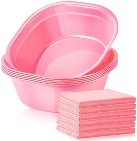 Patelai 6-Piece Kids Foot Spa Kit for Girls Pink