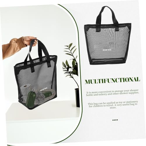 JECOMPRIS Hanging Mesh Toiletry Bag