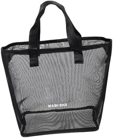 SOLUSTRE Unisex Mesh Shower Tote Bag Organizer 1
