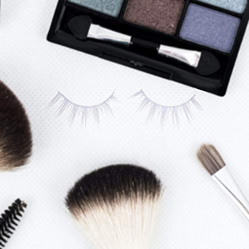 Kare Kind White False Eyelashes - 2 Pairs Lightweight Natural Looking