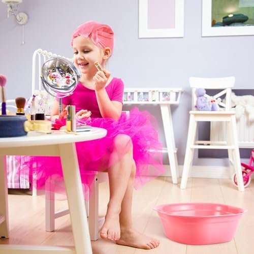 Patelai 6-Piece Kids Foot Spa Kit for Girls Pink