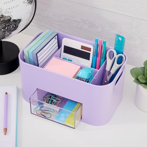 STORi Bliss Lilac Purple Makeup Organizer
