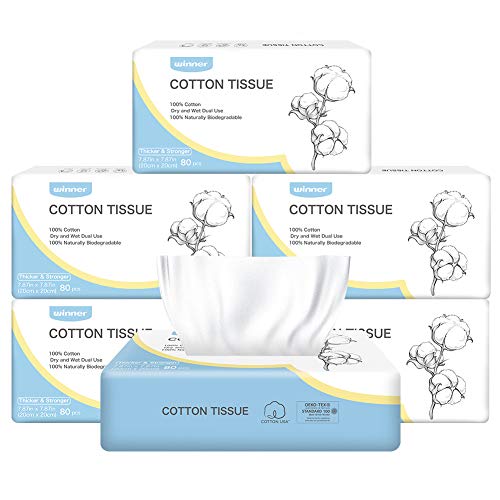 Winner Disposable Face Towel - 480 Count Soft Thick