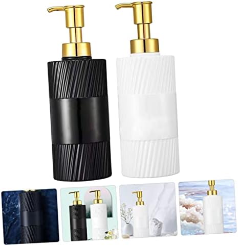 BESTYASH 2Pcs Pump Dispenser for Shampoo Lotion Hand Soap