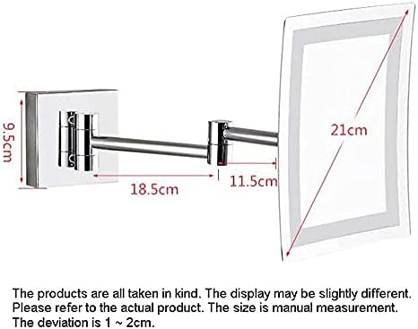 LCARY HD LED Vanity Mirror Wall Mounted
