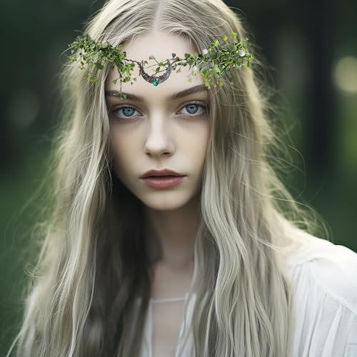 Vivivalue Adjustable Woodland Flower Crown Headband