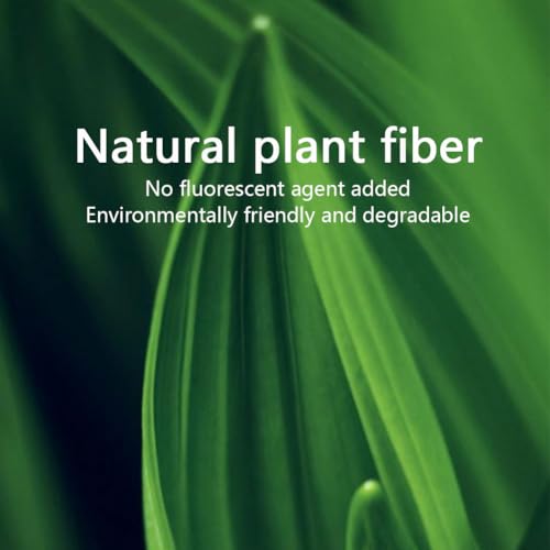 Loske 10x12 Disposable Face Towelettes 100 Plant Fiber