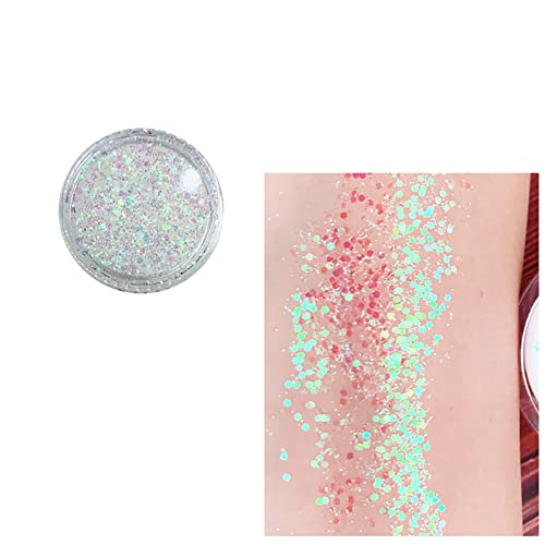 KEEADI Body Glitter 22 Colors Chunky Gel Sequins