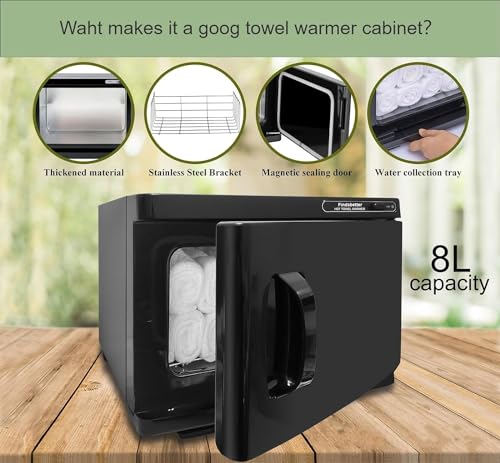 Hot Towel Warmer with 8L Capacity and Auto-Reheat