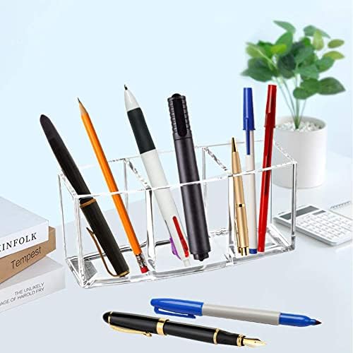 Clear Makeup Brush Organizer for Desk