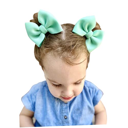 HAPINARY 9 Pairs Bowknot Hair Clips for Kids